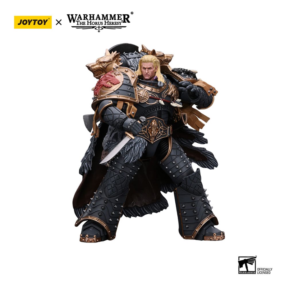 Warhammer The Horus Heresy Action Figure 1/18 Space Wolves Leman Russ Primarch of the VIth Legion 12cm - Action Figures - Joy Toy (CN) - Hobby Figures UK