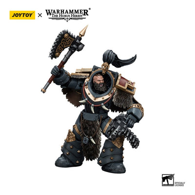 Warhammer The Horus Heresy Action Figure 1/18 Space Wolves Varagyr Wolf Guard Squad Varagyr Thegn 12cm - Action Figures - Joy Toy (CN) - Hobby Figures UK