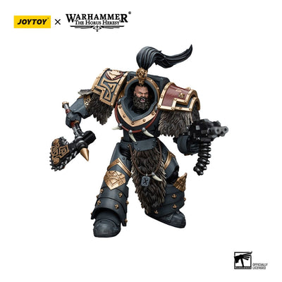 Warhammer The Horus Heresy Action Figure 1/18 Space Wolves Varagyr Wolf Guard Squad Varagyr Thegn 12cm - Action Figures - Joy Toy (CN) - Hobby Figures UK