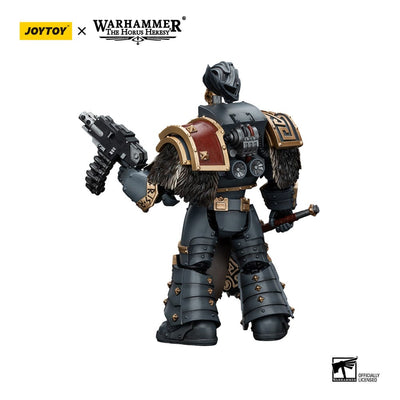 Warhammer The Horus Heresy Action Figure 1/18 Space Wolves Varagyr Wolf Guard Squad Varagyr Thegn 12cm - Action Figures - Joy Toy (CN) - Hobby Figures UK