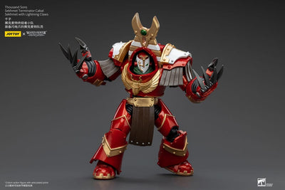 Warhammer The Horus Heresy Action Figure 1/18 Thousand Sons Sekhmet Terminator Cabal Sekhmet with Lightning Claws 14cm - Action Figures - Joy Toy (CN) - Hobby Figures UK