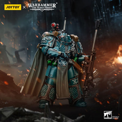 Warhammer The Horus Heresy Action Figure Alpha Legion Exodus The One who is Many With Sniper Rifle And Power Dagger 20cm - Action Figures - Joy Toy (CN) - Hobby Figures UK
