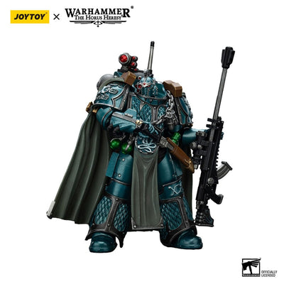 Warhammer The Horus Heresy Action Figure Alpha Legion Exodus The One who is Many With Sniper Rifle And Power Dagger 20cm - Action Figures - Joy Toy (CN) - Hobby Figures UK