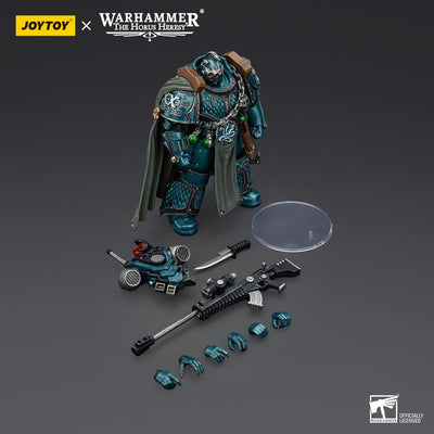 Warhammer The Horus Heresy Action Figure Alpha Legion Exodus The One who is Many With Sniper Rifle And Power Dagger 20cm - Action Figures - Joy Toy (CN) - Hobby Figures UK