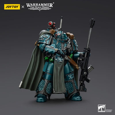Warhammer The Horus Heresy Action Figure Alpha Legion Exodus The One who is Many With Sniper Rifle And Power Dagger 20cm - Action Figures - Joy Toy (CN) - Hobby Figures UK