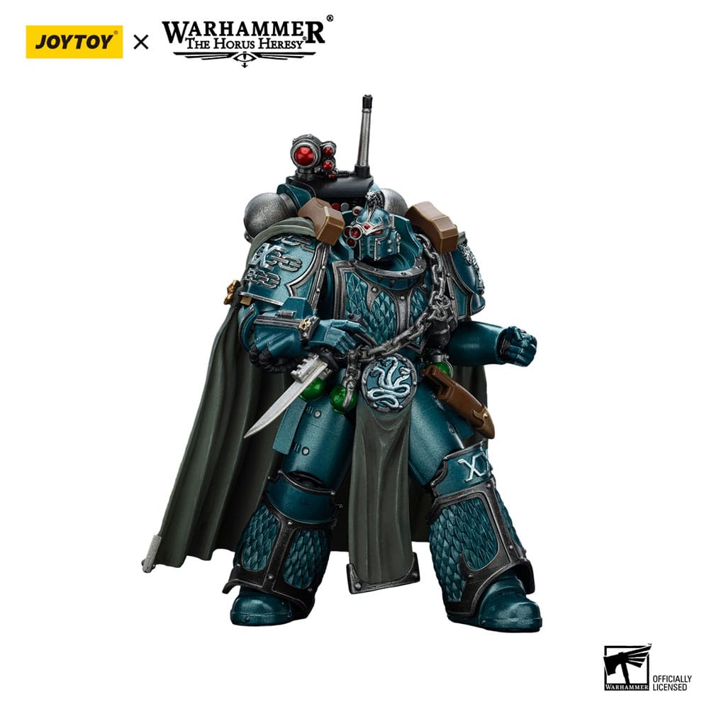 Warhammer The Horus Heresy Action Figure Alpha Legion Exodus The One who is Many With Sniper Rifle And Power Dagger 20cm - Action Figures - Joy Toy (CN) - Hobby Figures UK