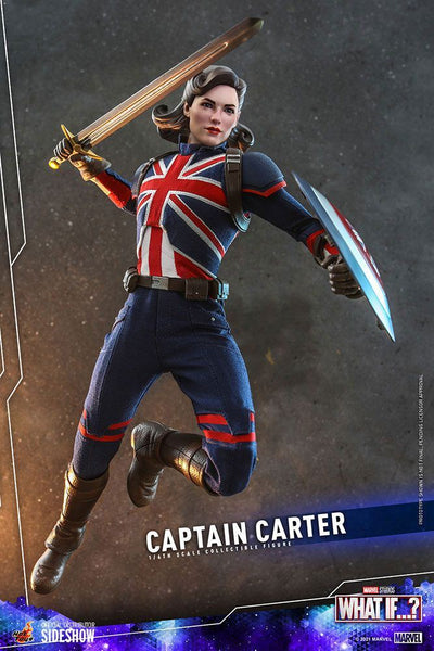 What If...? Action Figure 1/6 Captain Carter 29cm - Action Figures - Hot Toys - Hobby Figures UK