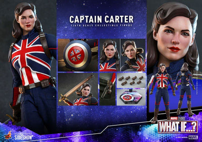 What If...? Action Figure 1/6 Captain Carter 29cm - Action Figures - Hot Toys - Hobby Figures UK