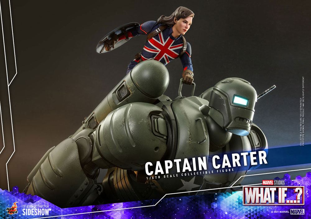 What If...? Action Figure 1/6 Captain Carter 29cm - Action Figures - Hot Toys - Hobby Figures UK