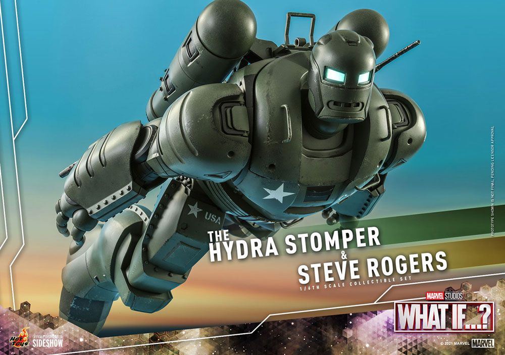 What If...? Action Figures 1/6 Steve Rogers & The Hydra Stomper 28 - 56cm - Action Figures - Hot Toys - Hobby Figures UK