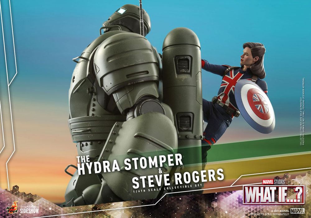 What If...? Action Figures 1/6 Steve Rogers & The Hydra Stomper 28 - 56cm - Action Figures - Hot Toys - Hobby Figures UK