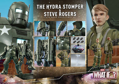 What If...? Action Figures 1/6 Steve Rogers & The Hydra Stomper 28 - 56cm - Action Figures - Hot Toys - Hobby Figures UK