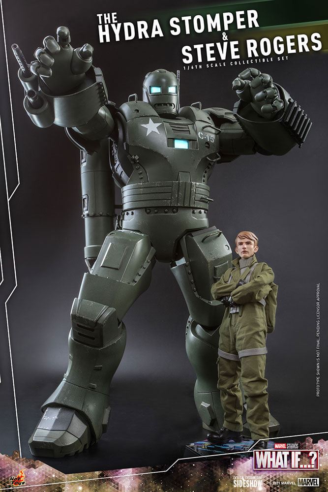 What If...? Action Figures 1/6 Steve Rogers & The Hydra Stomper 28 - 56cm - Action Figures - Hot Toys - Hobby Figures UK