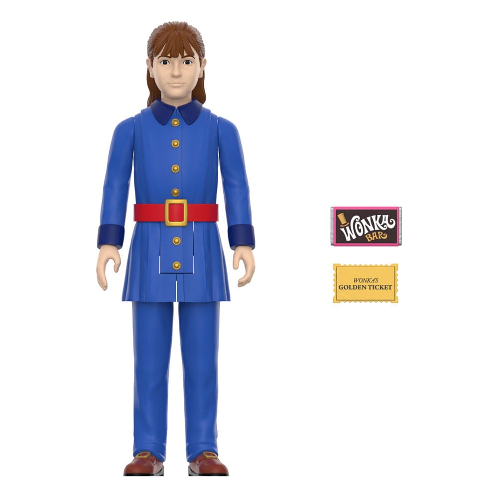 Willy-Wonka-the-Chocolate-Factory-1971-ReAction-Action-Figure-Violet-Beauregarde-Wave-01-10cm - Action Figures - Super7 - Hobby Figures UK