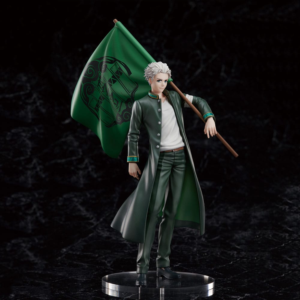 Wind Breaker Statue PVC Hajime Umemiya Limited Edition: With Bowfurin School Flag 20cm - Scale Statue - Union Creative - Hobby Figures UK