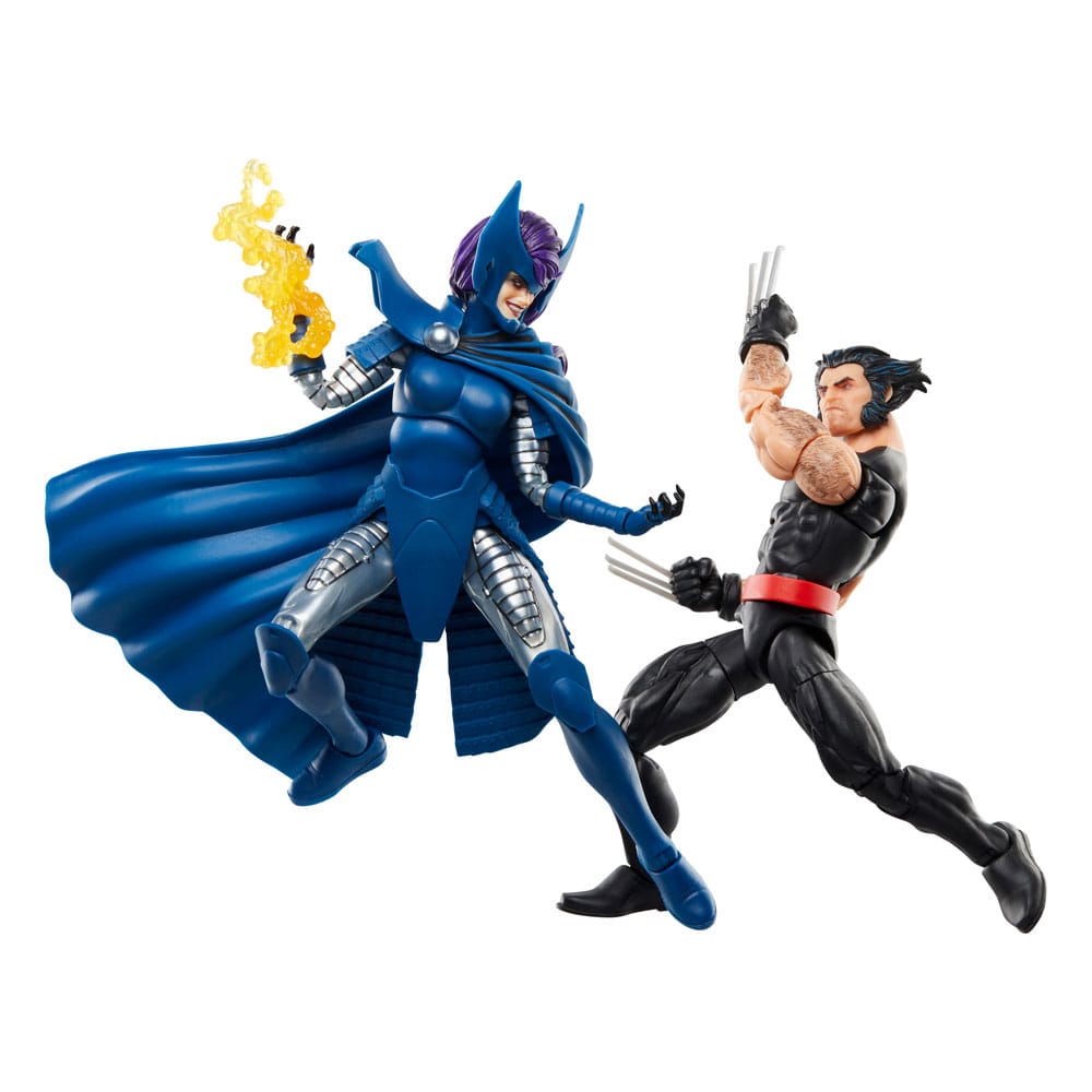 Wolverine 50th Anniversary Marvel Legends Action Figure 2-Pack Wolverine & Psylocke 15cm - Action Figures - Hasbro - Hobby Figures UK