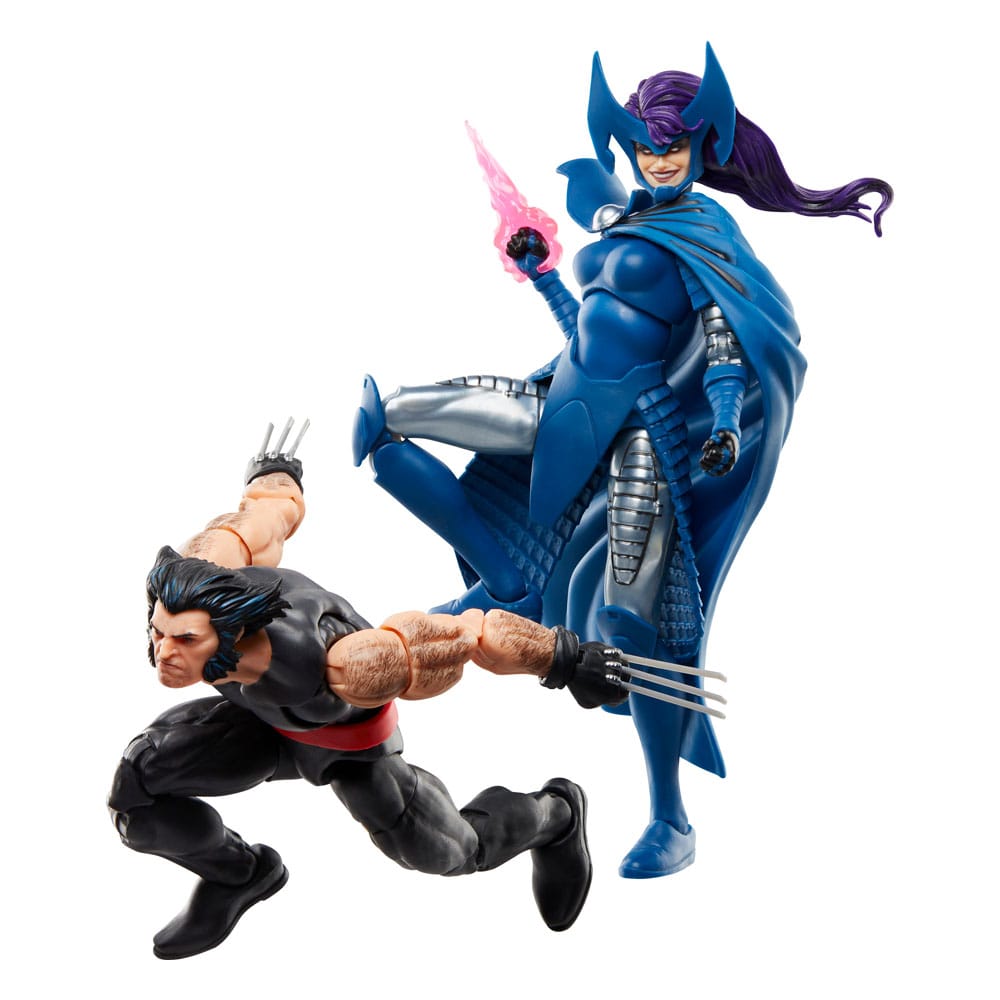 Wolverine 50th Anniversary Marvel Legends Action Figure 2-Pack Wolverine & Psylocke 15cm - Action Figures - Hasbro - Hobby Figures UK