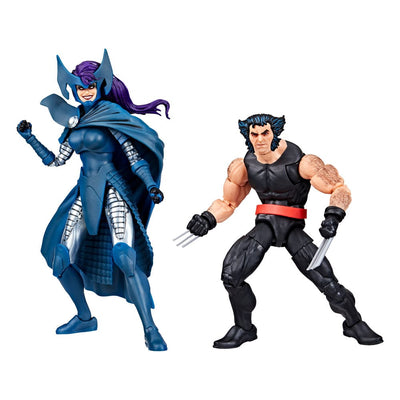 Wolverine 50th Anniversary Marvel Legends Action Figure 2-Pack Wolverine & Psylocke 15cm - Action Figures - Hasbro - Hobby Figures UK