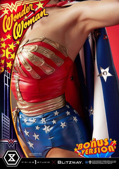 Wonder Woman 1975 Statue 1/3 Wonder Woman (Lynda Carter) Bonus Version 69cm - Scale Statue - Prime 1 Studio - Hobby Figures UK