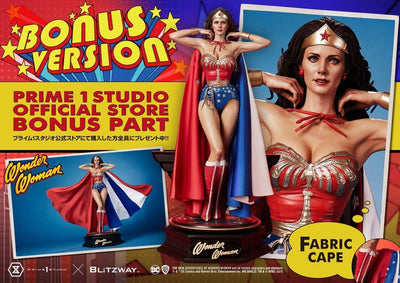 Wonder Woman 1975 Statue 1/3 Wonder Woman (Lynda Carter) Bonus Version 69cm - Scale Statue - Prime 1 Studio - Hobby Figures UK