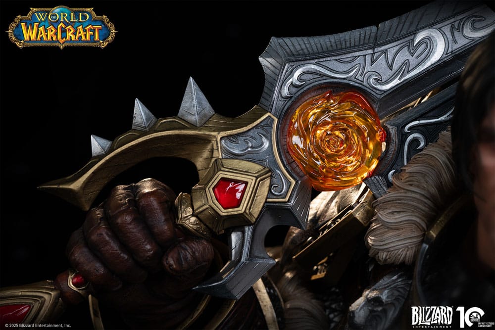 World of Warcraft Bust 1/3 Varian Wrynn 46cm - Scale Statue - Infinity Studio - Hobby Figures UK