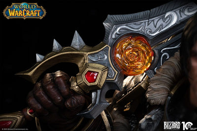 World of Warcraft Bust 1/3 Varian Wrynn 46cm - Scale Statue - Infinity Studio - Hobby Figures UK