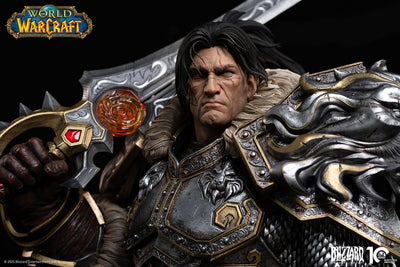 World of Warcraft Bust 1/3 Varian Wrynn 46cm - Scale Statue - Infinity Studio - Hobby Figures UK