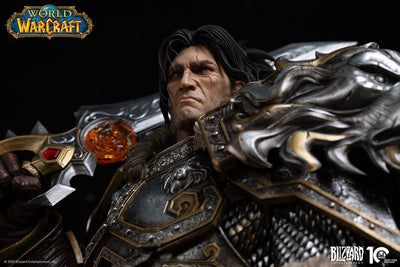 World of Warcraft Bust 1/3 Varian Wrynn 46cm - Scale Statue - Infinity Studio - Hobby Figures UK