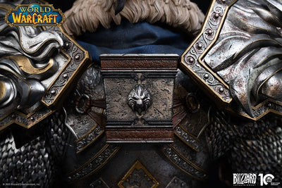 World of Warcraft Bust 1/3 Varian Wrynn 46cm - Scale Statue - Infinity Studio - Hobby Figures UK