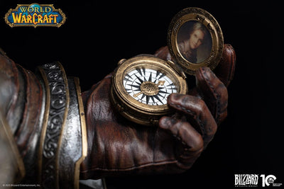 World of Warcraft Bust 1/3 Varian Wrynn 46cm - Scale Statue - Infinity Studio - Hobby Figures UK
