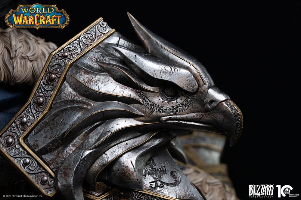 World of Warcraft Bust 1/3 Varian Wrynn 46cm - Scale Statue - Infinity Studio - Hobby Figures UK