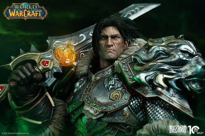 World of Warcraft Bust 1/3 Varian Wrynn 46cm - Scale Statue - Infinity Studio - Hobby Figures UK