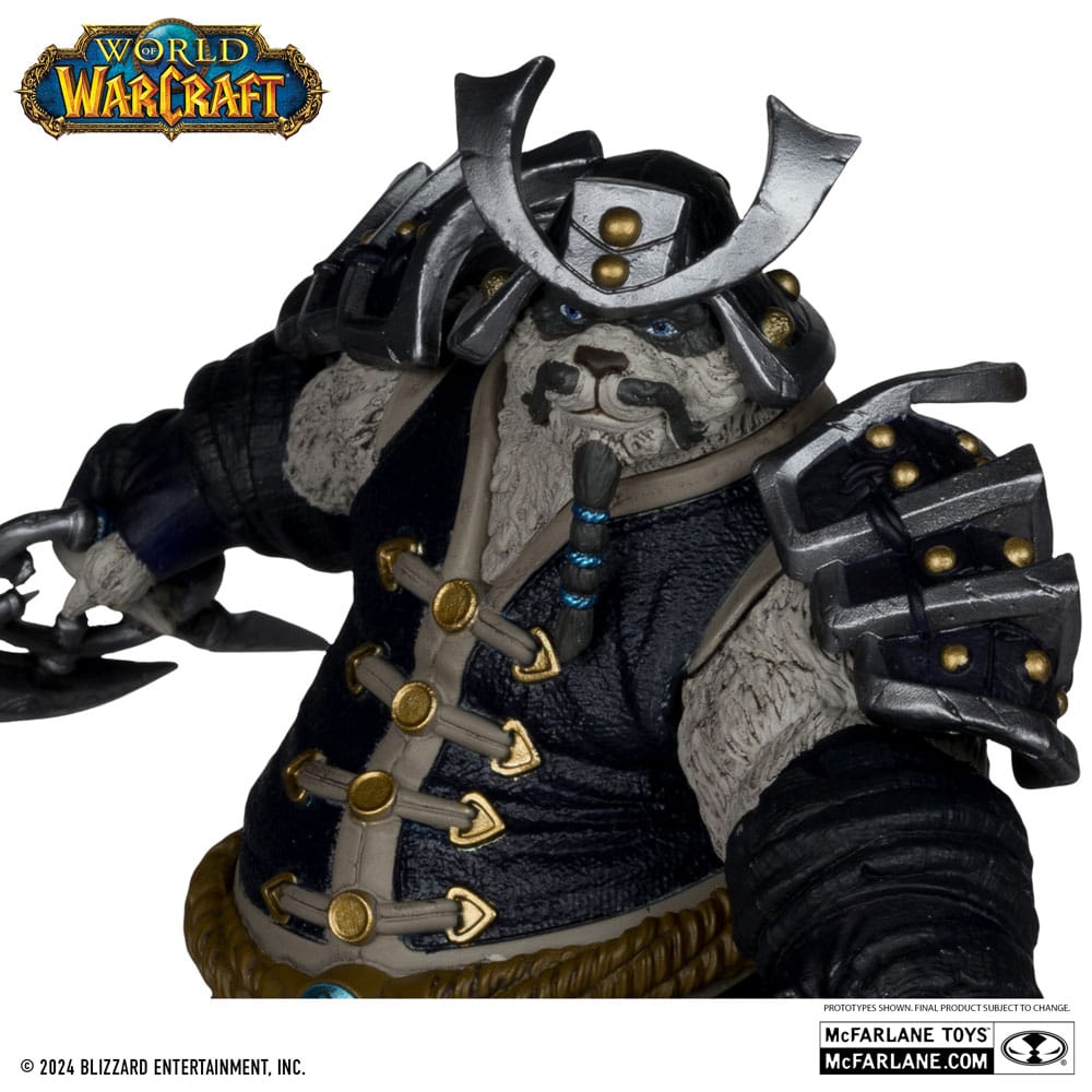 World of Warcraft PVC Statue 2-Pack 1/12 Dwarf Hunter: Beast Master & Pandaren: Monk (Gold Label) 15cm - Scale Statue - McFarlane Toys - Hobby Figures UK