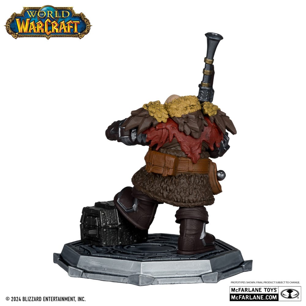 World of Warcraft PVC Statue 2-Pack 1/12 Dwarf Hunter: Beast Master & Pandaren: Monk (Gold Label) 15cm - Scale Statue - McFarlane Toys - Hobby Figures UK