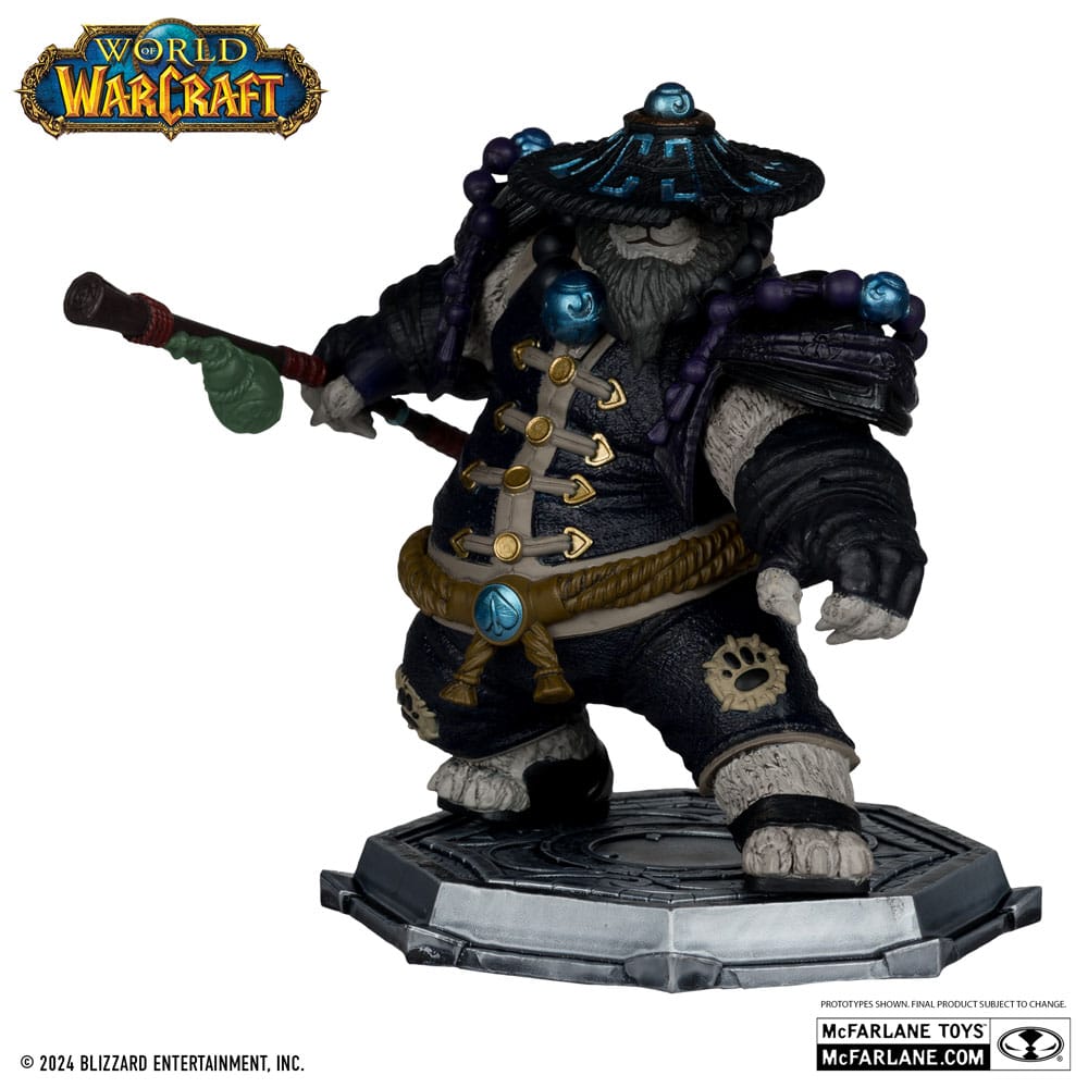 World of Warcraft PVC Statue 2-Pack 1/12 Dwarf Hunter: Beast Master & Pandaren: Monk (Gold Label) 15cm - Scale Statue - McFarlane Toys - Hobby Figures UK