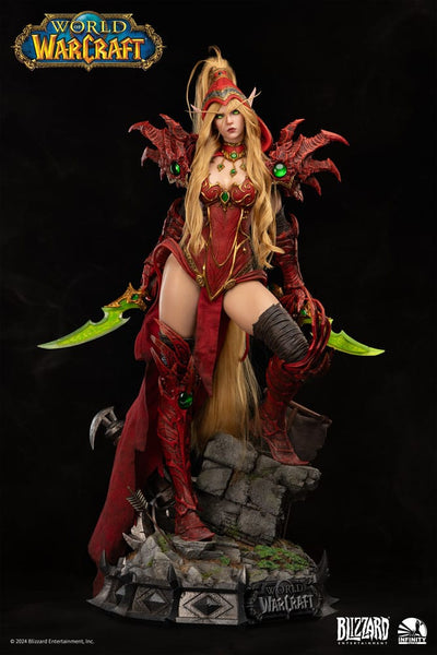 World of Warcraft Statue 1/3 Valeera Sanguinar 95cm - Scale Statue - Infinity Studio - Hobby Figures UK