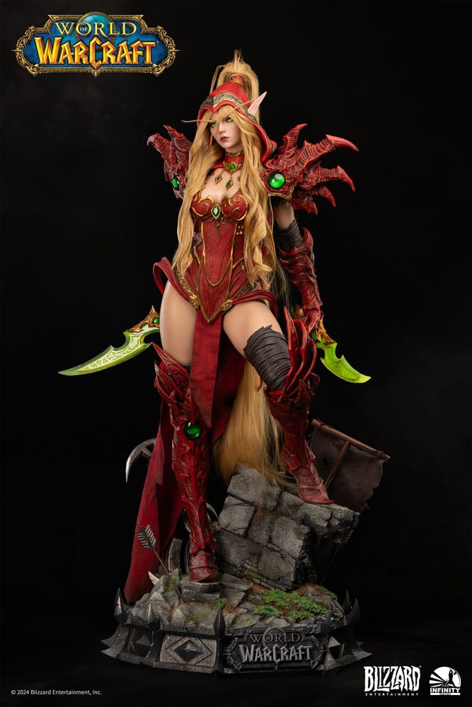 World of Warcraft Statue 1/3 Valeera Sanguinar 95cm - Scale Statue - Infinity Studio - Hobby Figures UK