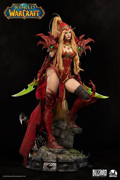 World of Warcraft Statue 1/3 Valeera Sanguinar 95cm - Scale Statue - Infinity Studio - Hobby Figures UK