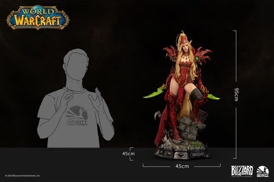 World of Warcraft Statue 1/3 Valeera Sanguinar 95cm - Scale Statue - Infinity Studio - Hobby Figures UK