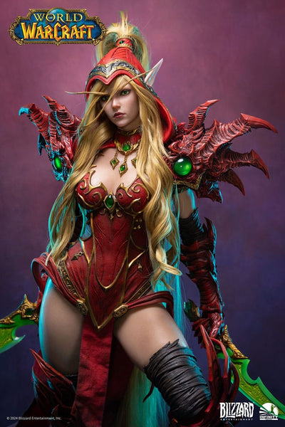World of Warcraft Statue 1/3 Valeera Sanguinar 95cm - Scale Statue - Infinity Studio - Hobby Figures UK
