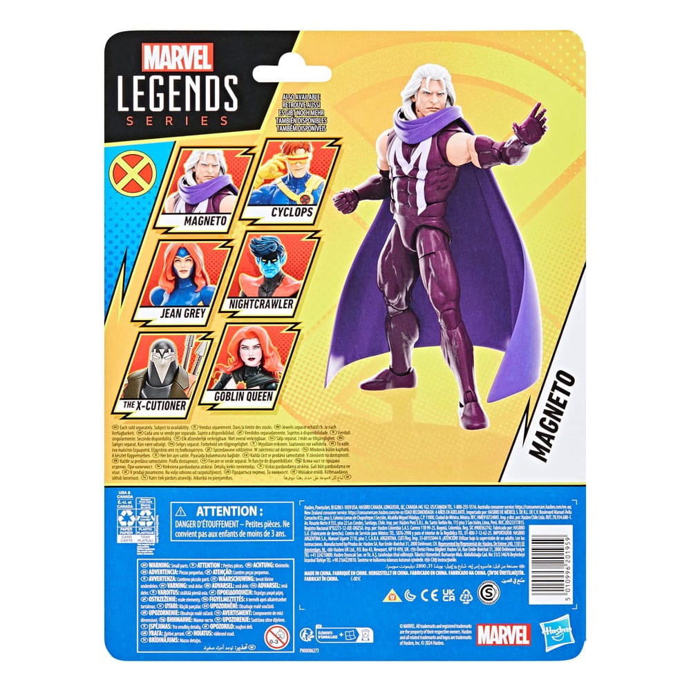 X-Men '97 Marvel Legends Action Figure Magneto (Ver. 2) 15cm - Action Figures - Hasbro - Hobby Figures UK