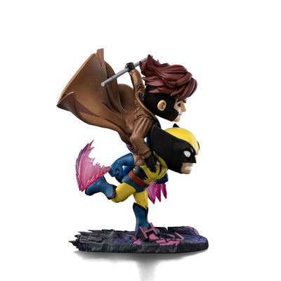 X-Men 97 Mini Co. PVC Figure Gambit and Wolverine 23cm - Mini Figures - Iron Studios - Hobby Figures UK
