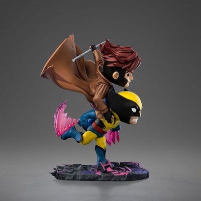 X-Men 97 Mini Co. PVC Figure Gambit and Wolverine 23cm - Mini Figures - Iron Studios - Hobby Figures UK