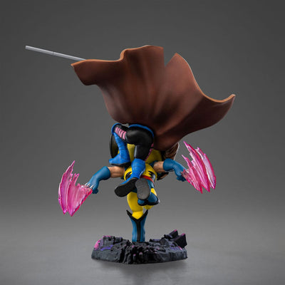 X-Men 97 Mini Co. PVC Figure Gambit and Wolverine 23cm - Mini Figures - Iron Studios - Hobby Figures UK