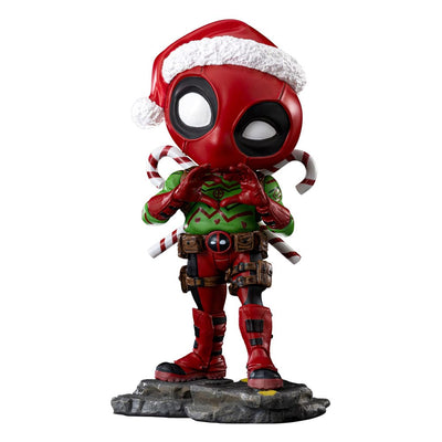 X-Men Mini Co. PVC Figure Deadpool Christmas Version 15cm - Mini Figures - Iron Studios - Hobby Figures UK