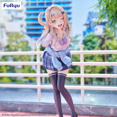 You Were Experienced, I Was Not: Our Dating Story Trio-Try-iT PVC Statue Runa Shirakawa 18cm - Scale Statue - Furyu - Hobby Figures UK