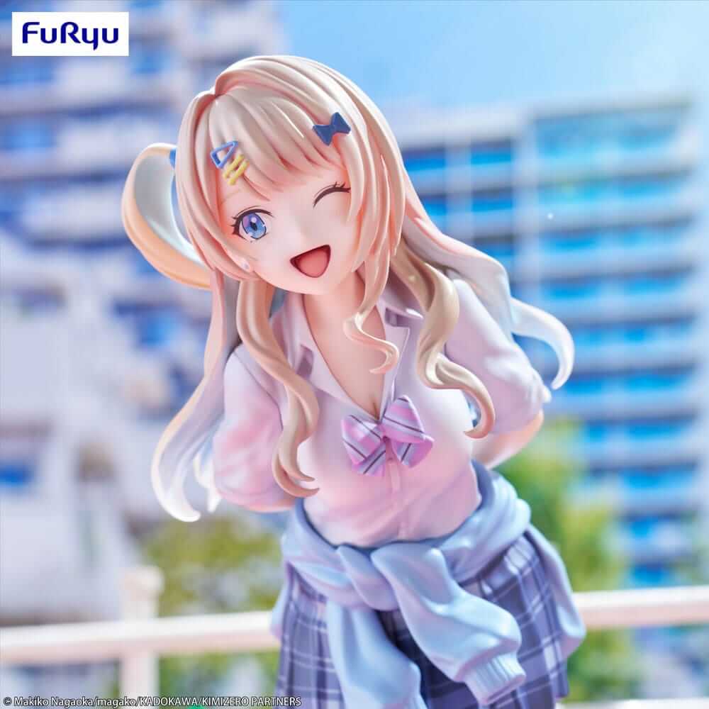 You Were Experienced, I Was Not: Our Dating Story Trio-Try-iT PVC Statue Runa Shirakawa 18cm - Scale Statue - Furyu - Hobby Figures UK