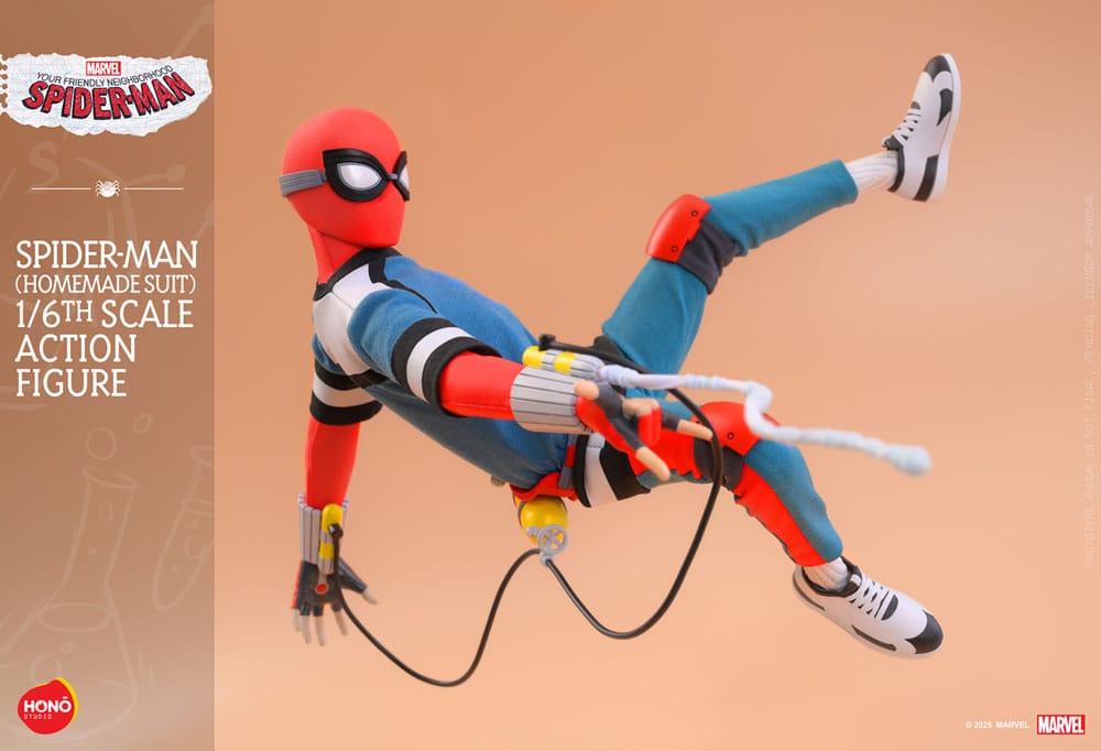 Your Friendly Neighborhood Spider-Man Action Figure 1/6 Spider-Man (Homemade Suit) 29cm - Action Figures - Hono Studio - Hobby Figures UK