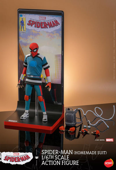 Your Friendly Neighborhood Spider-Man Action Figure 1/6 Spider-Man (Homemade Suit) 29cm - Action Figures - Hono Studio - Hobby Figures UK