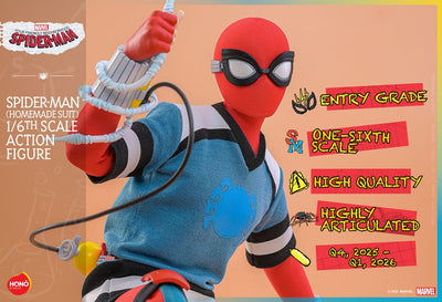 Your Friendly Neighborhood Spider-Man Action Figure 1/6 Spider-Man (Homemade Suit) 29cm - Action Figures - Hono Studio - Hobby Figures UK